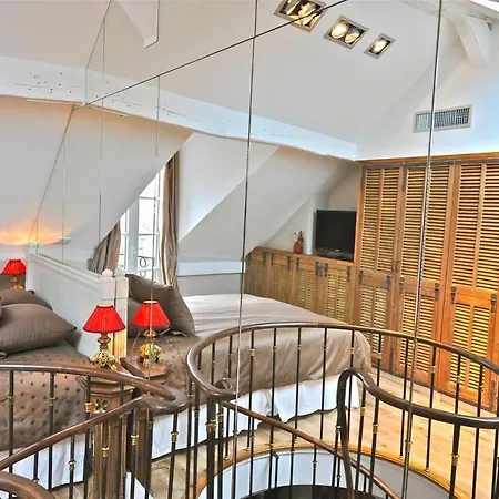 A Balcony On Notre Dame Apartment Paris