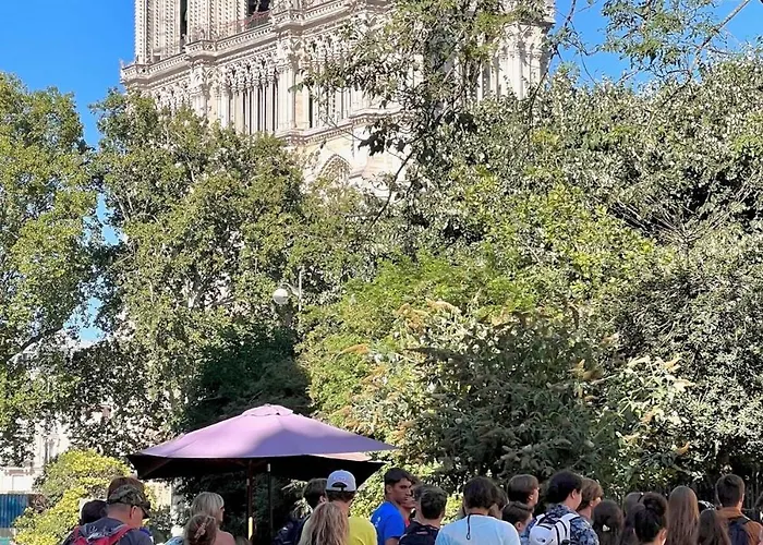 A Balcony On Notre Dame Apartment Paris